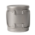 Coffee Mug Titanium Double Wall Cup with Lid